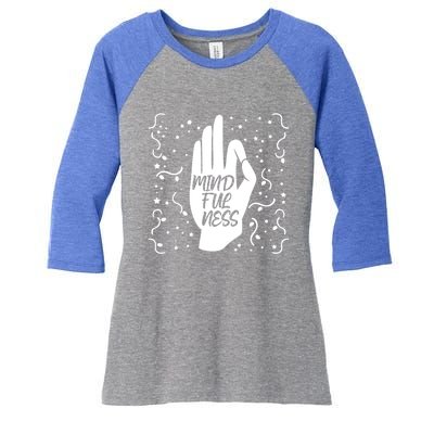 Namaste Mindfulness And Self Awareness Gift Women's Tri-Blend 3/4-Sleeve Raglan Shirt