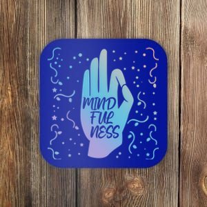 Namaste Mindfulness And Self Awareness Great Gift Coaster