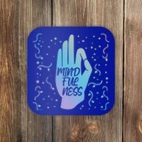 Namaste Mindfulness And Self Awareness Great Gift Coaster