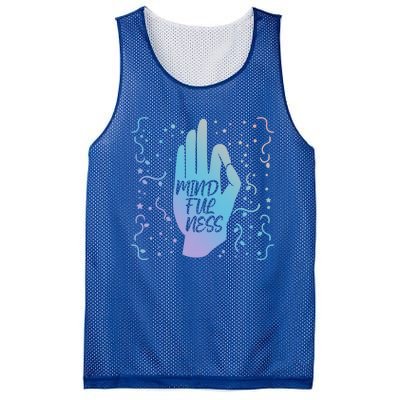 Namaste Mindfulness And Self Awareness Great Gift Mesh Reversible Basketball Jersey Tank