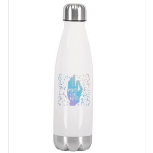 Namaste Mindfulness And Self Awareness Great Gift Stainless Steel Insulated Water Bottle