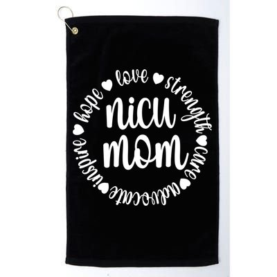 Nicu Mom Appreciation Micro Preemie Mom Nicu Warrior Gift Golf Towel