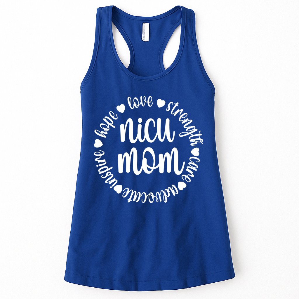 Nicu Mom Appreciation Micro Preemie Mom Nicu Warrior Gift Womens Tank Top