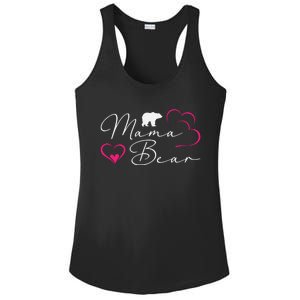 Nlife Mama Bear Mothers Day Ladies PosiCharge Competitor Racerback Tank