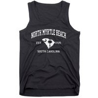 North Myrtle Beach South Carolina SC Vintage State Athletic Tank Top