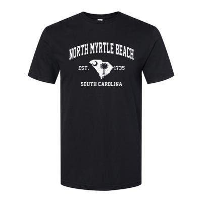 North Myrtle Beach South Carolina SC Vintage State Athletic Softstyle CVC T-Shirt