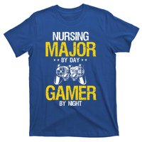 Nursing Major By Day Gamer Night Nursing Student Nurse Gift T-Shirt