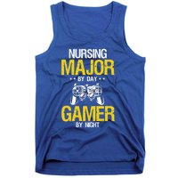 Nursing Major By Day Gamer Night Nursing Student Nurse Gift Tank Top