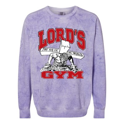 New Motivation BodyBuilder The Lord's Gym Cool Design Colorblast Crewneck Sweatshirt