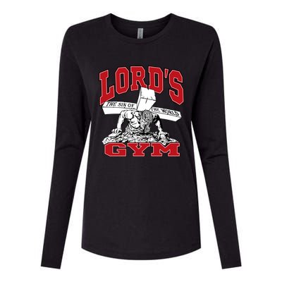 New Motivation BodyBuilder The Lord's Gym Cool Design Womens Cotton Relaxed Long Sleeve T-Shirt