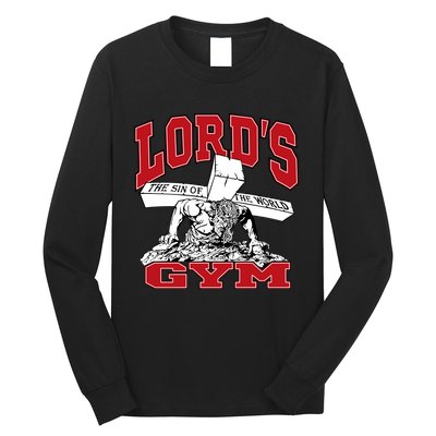 New Motivation BodyBuilder The Lord's Gym Cool Design Long Sleeve Shirt