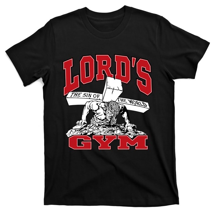 New Motivation BodyBuilder The Lord's Gym Cool Design T-Shirt