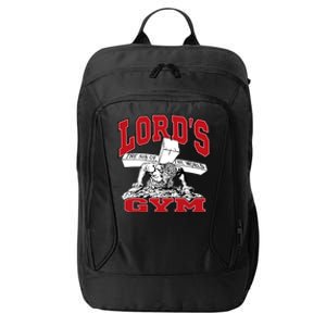 New Motivation BodyBuilder The Lord's Gym Cool Design City Backpack