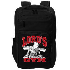 New Motivation BodyBuilder The Lord's Gym Cool Design Impact Tech Backpack