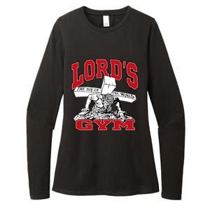 New Motivation BodyBuilder The Lord's Gym Cool Design Womens CVC Long Sleeve Shirt