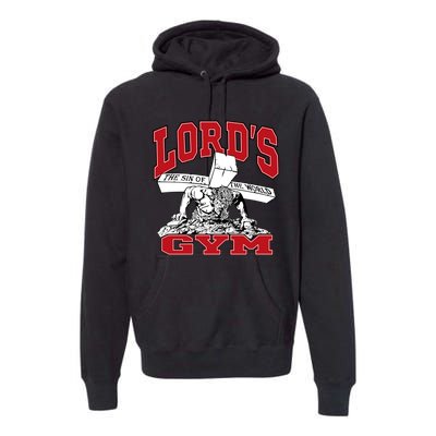 New Motivation BodyBuilder The Lord's Gym Cool Design Premium Hoodie