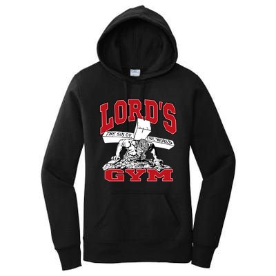 New Motivation BodyBuilder The Lord's Gym Cool Design Women's Pullover Hoodie