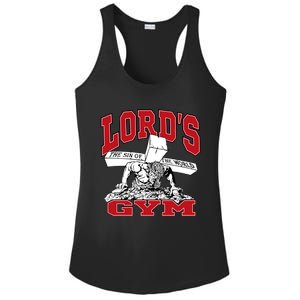 New Motivation BodyBuilder The Lord's Gym Cool Design Ladies PosiCharge Competitor Racerback Tank