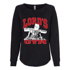 New Motivation BodyBuilder The Lord's Gym Cool Design Womens California Wash Sweatshirt