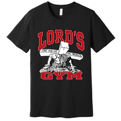 New Motivation BodyBuilder The Lord's Gym Cool Design Premium T-Shirt