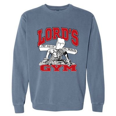 New Motivation BodyBuilder The Lord's Gym Cool Design Garment-Dyed Sweatshirt