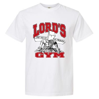 New Motivation BodyBuilder The Lord's Gym Cool Design Garment-Dyed Heavyweight T-Shirt