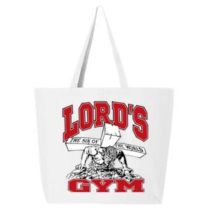 New Motivation BodyBuilder The Lord's Gym Cool Design 25L Jumbo Tote