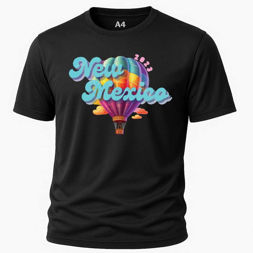 New Mexico Balloon Cooling Performance Crew T-Shirt