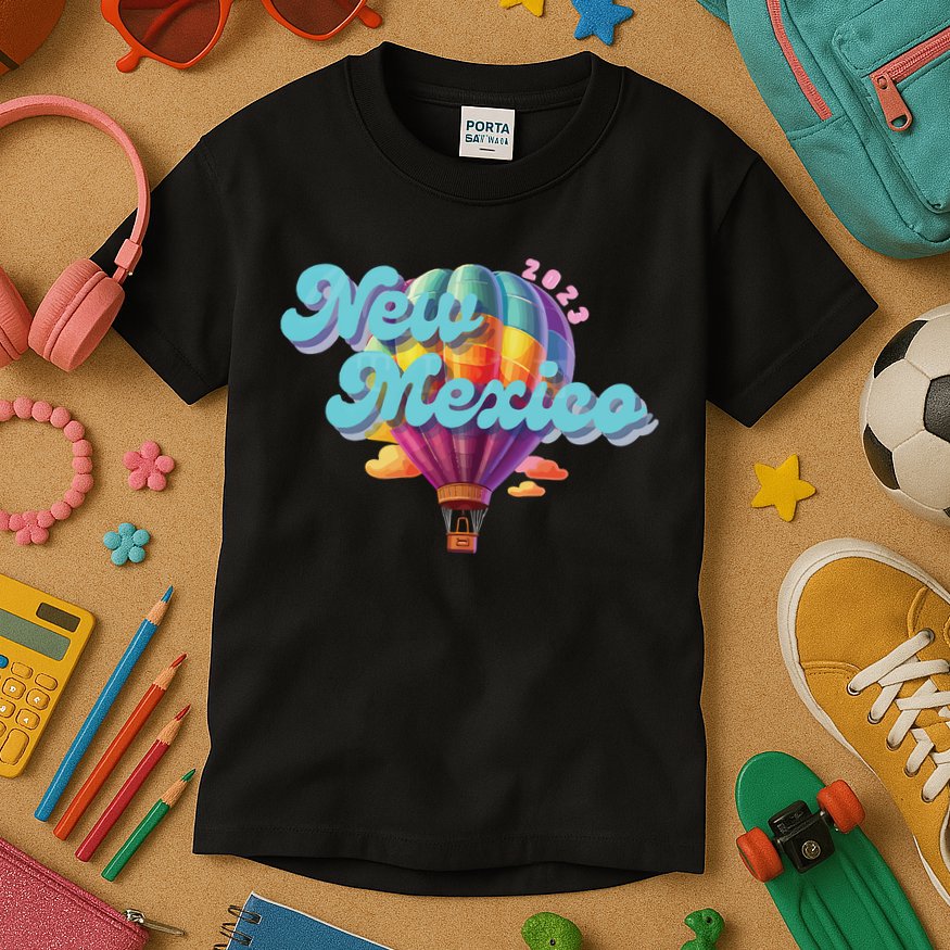 New Mexico Balloon Kids T-Shirt