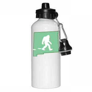 New Mexico Bigfoot Hunter State Gift Aluminum Water Bottle