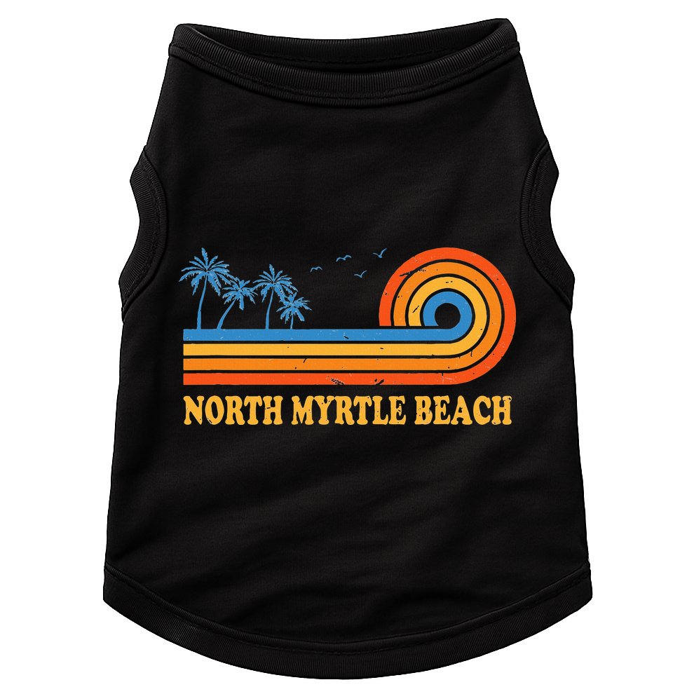 North Myrtle Beach South Carolina Summer Sc Tropical Doggie Tank