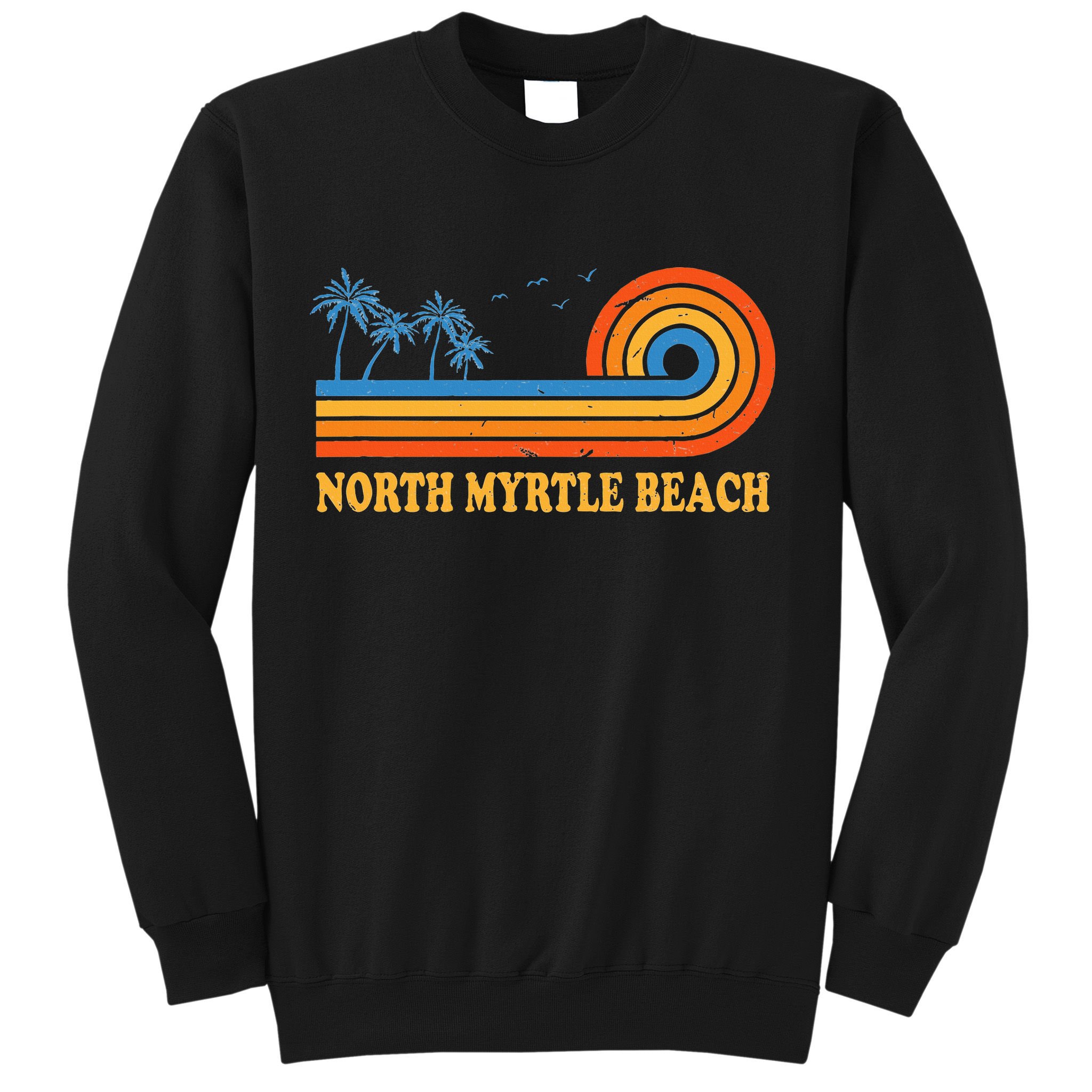 North Myrtle Beach South Carolina Summer Sc Tropical Sweatshirt