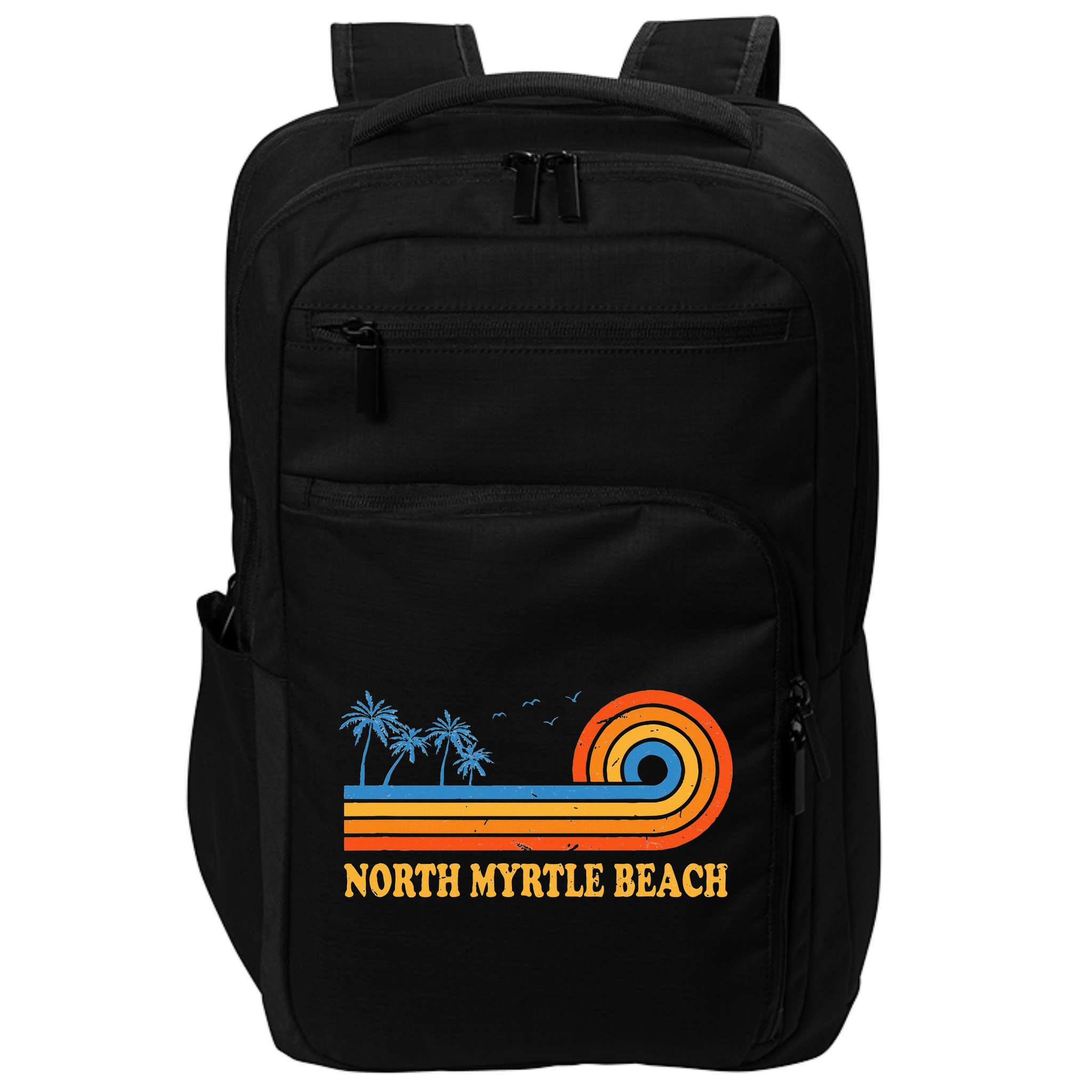 North Myrtle Beach South Carolina Summer Sc Tropical Impact Tech Backpack