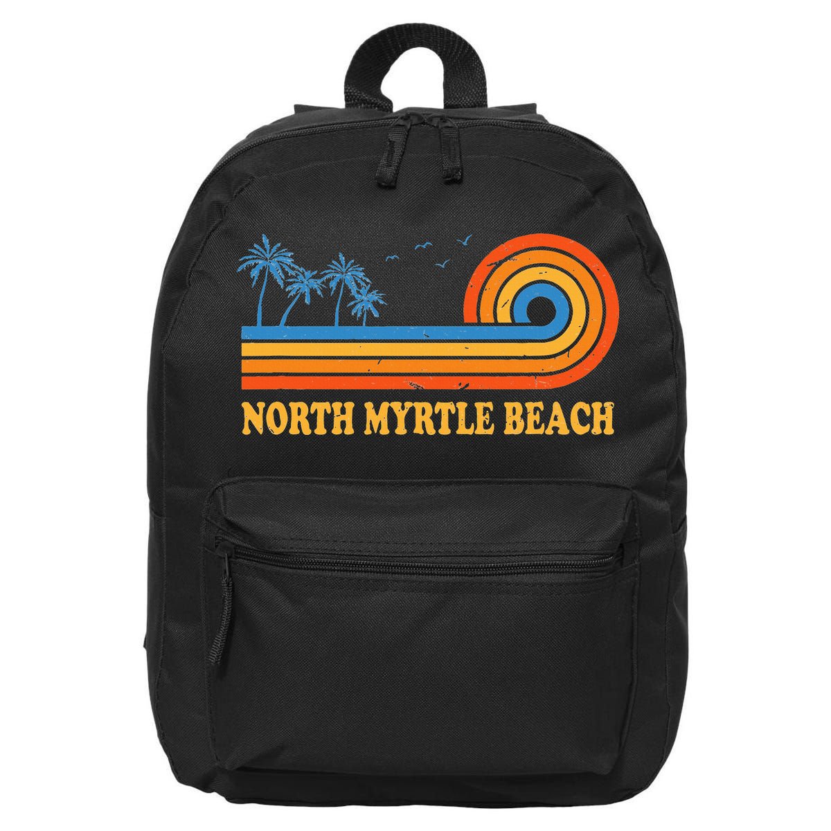 North Myrtle Beach South Carolina Summer Sc Tropical 16 in Basic Backpack