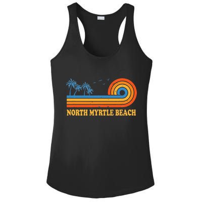 North Myrtle Beach South Carolina Summer Sc Tropical Ladies PosiCharge Competitor Racerback Tank