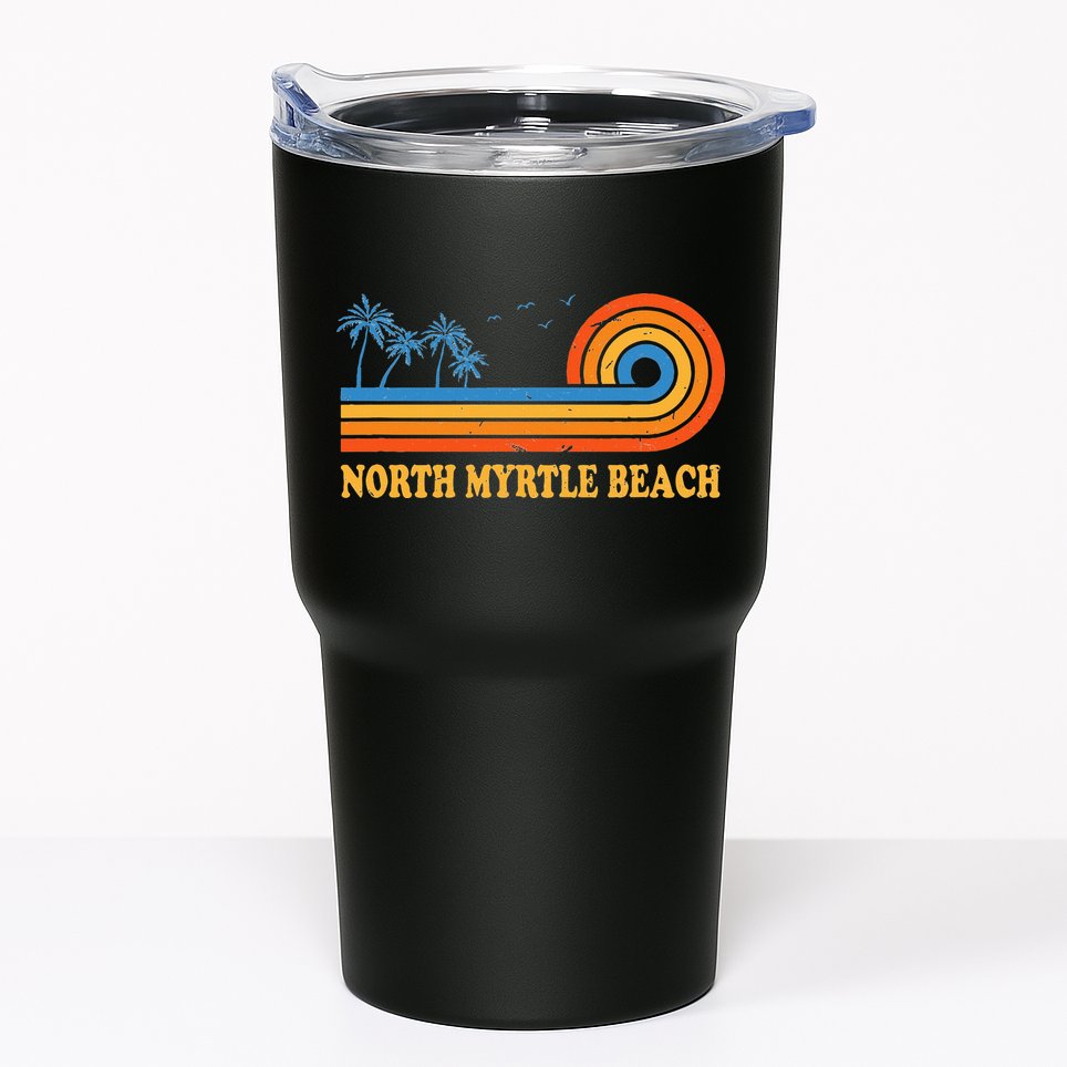 North Myrtle Beach South Carolina Summer Sc Tropical Tumbler