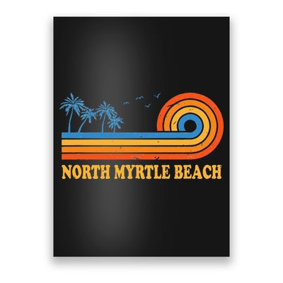 North Myrtle Beach South Carolina Summer Sc Tropical Poster