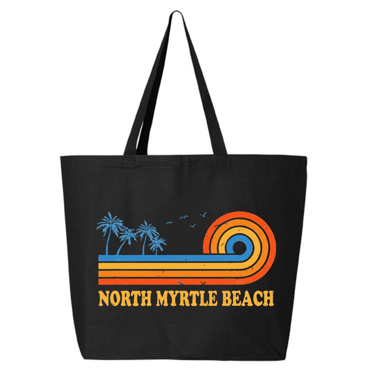 North Myrtle Beach South Carolina Summer Sc Tropical 25L Jumbo Tote