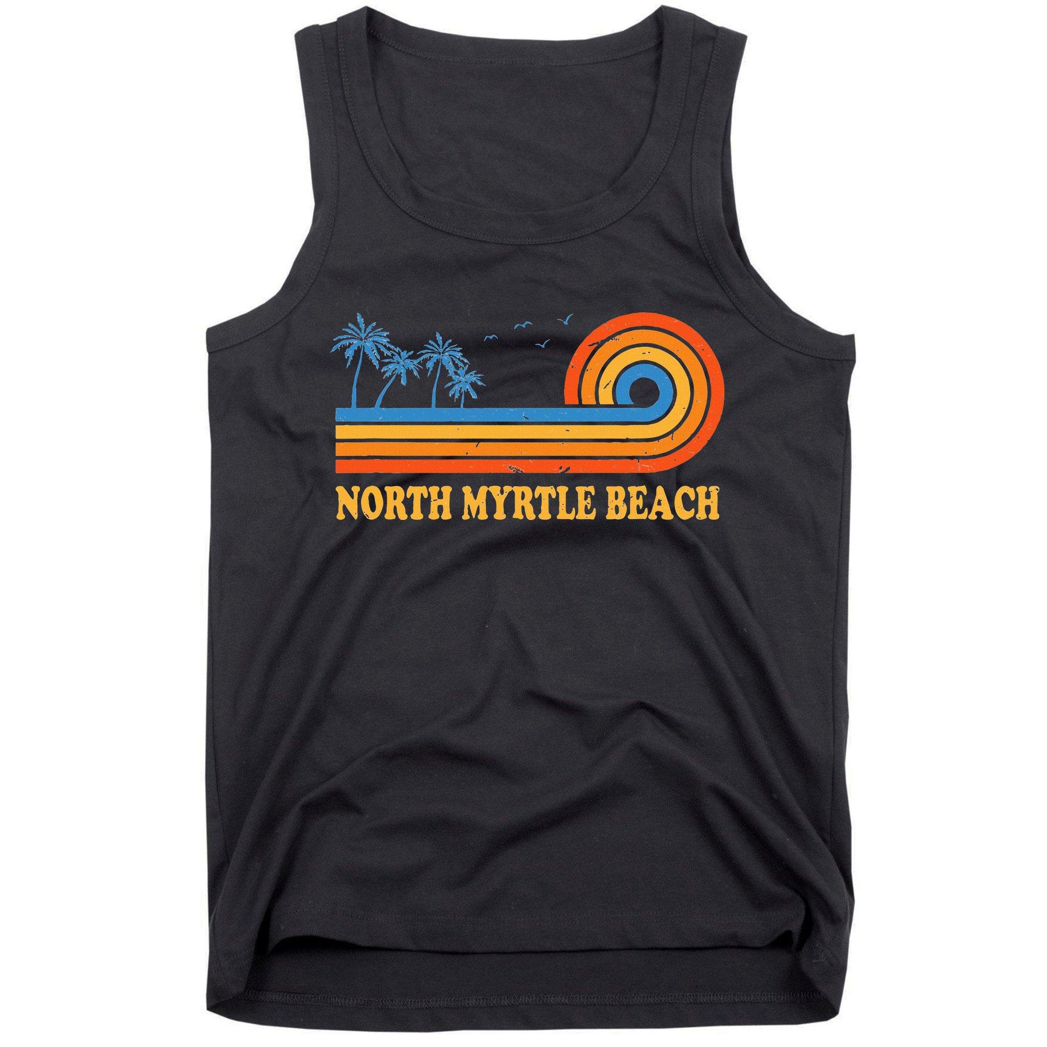 North Myrtle Beach South Carolina Summer Sc Tropical Tank Top