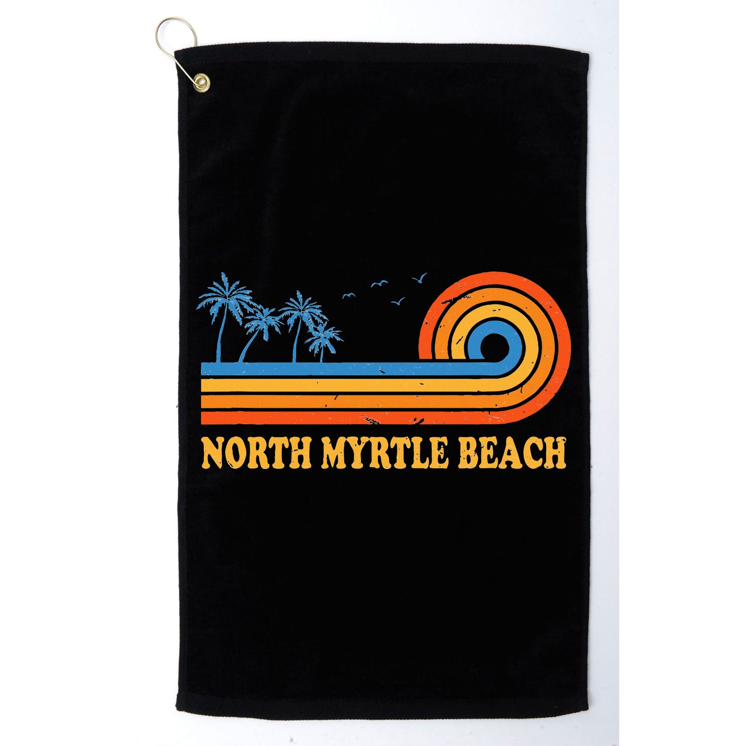 North Myrtle Beach South Carolina Summer Sc Tropical Golf Towel