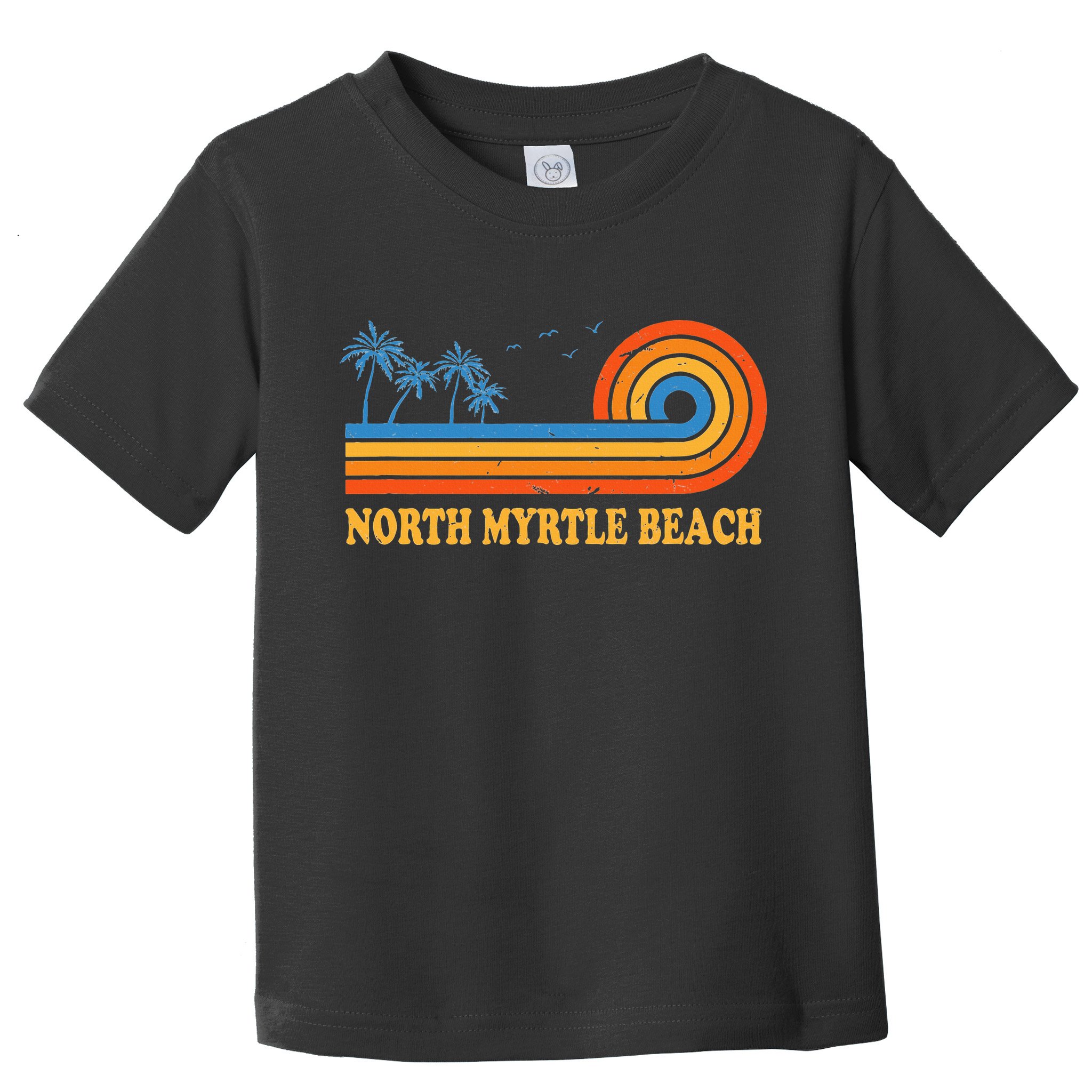 North Myrtle Beach South Carolina Summer Sc Tropical Toddler T-Shirt