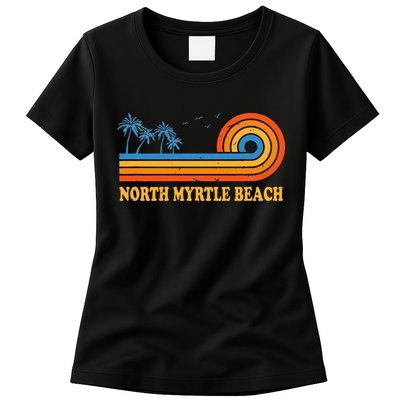 North Myrtle Beach South Carolina Summer Sc Tropical Womens T-Shirt