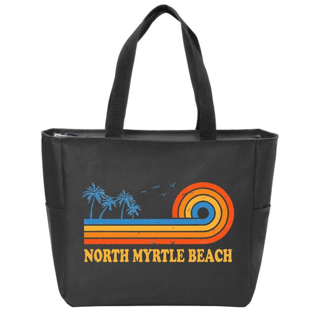 North Myrtle Beach South Carolina Summer Sc Tropical Zip Tote Bag