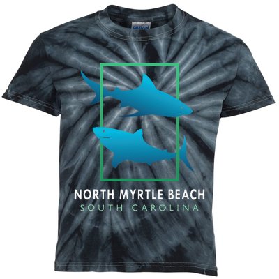 North Myrtle Beach South Carolina Souvenir Kids Tie-Dye T-Shirt