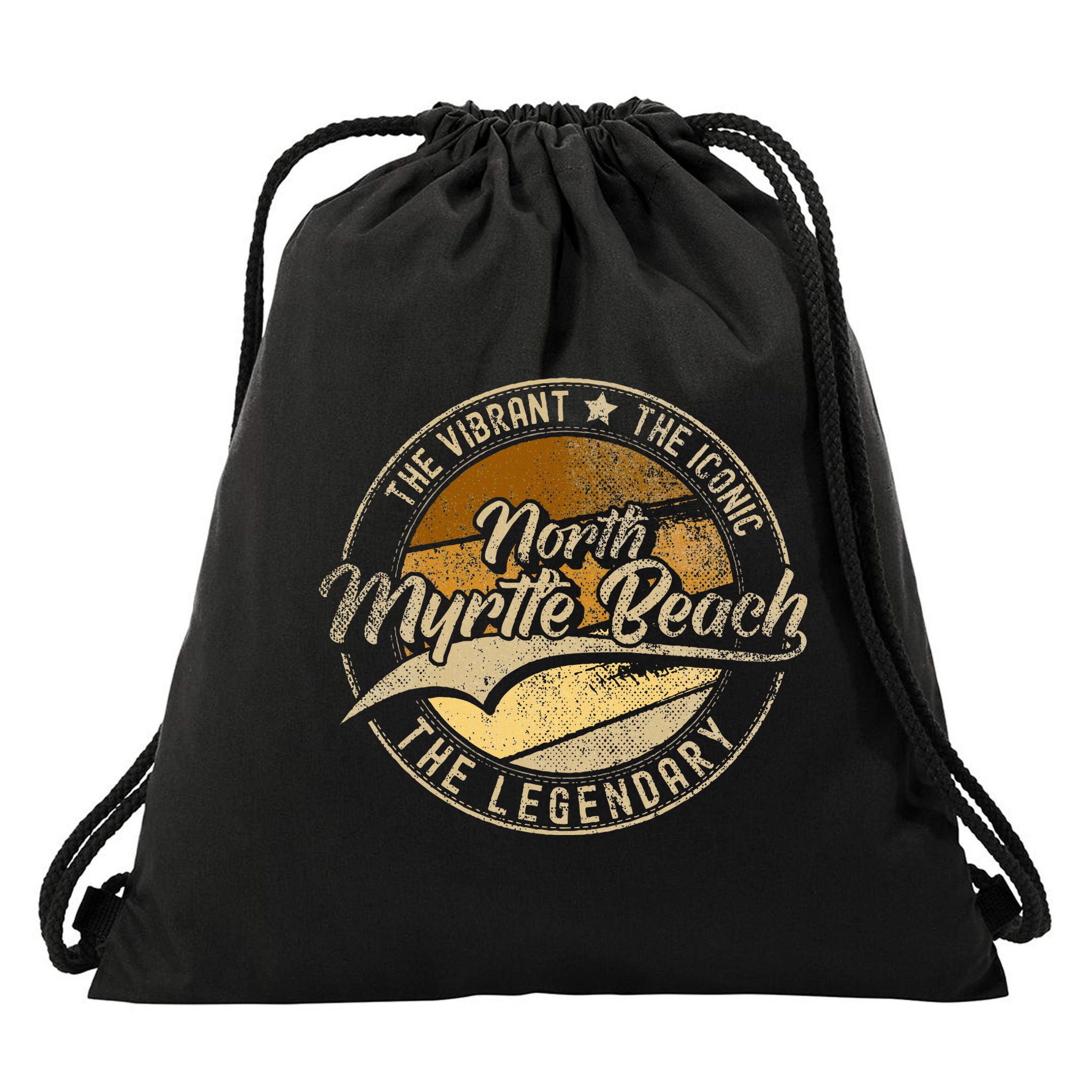 North Myrtle Beach Sc South Carolina Drawstring Bag