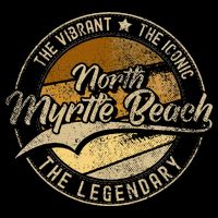 North Myrtle Beach Sc South Carolina 16 in Basic Backpack