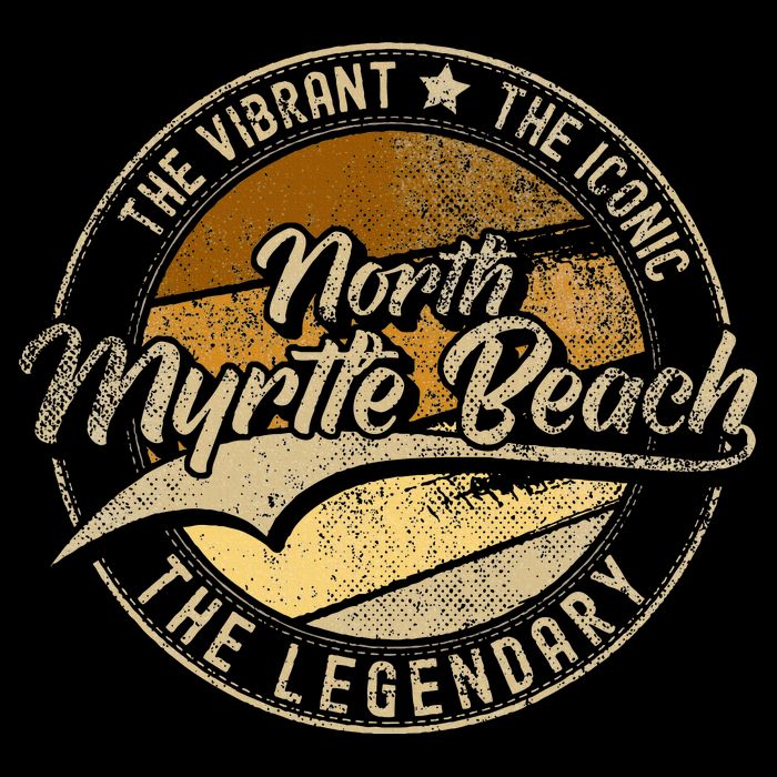 North Myrtle Beach Sc South Carolina 16 in Basic Backpack