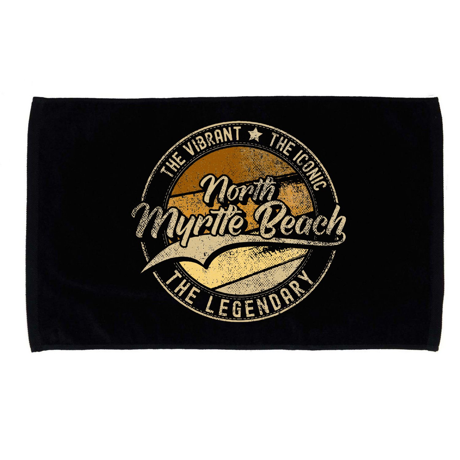 North Myrtle Beach Sc South Carolina Microfiber Hand Towel