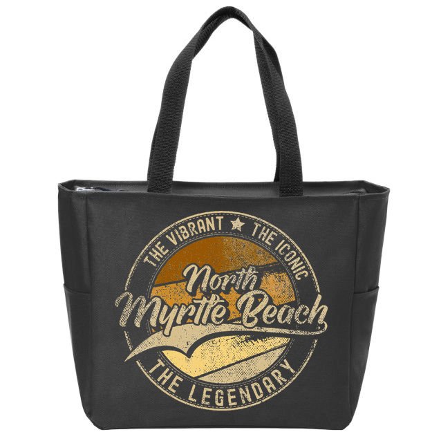 North Myrtle Beach Sc South Carolina Zip Tote Bag