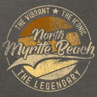 North Myrtle Beach Sc South Carolina Cotton Canvas Backpack